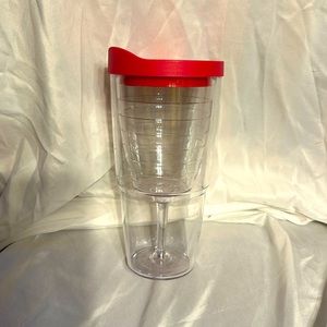 Tervis Tumbler 16oz Hot Cold Pink & Clear